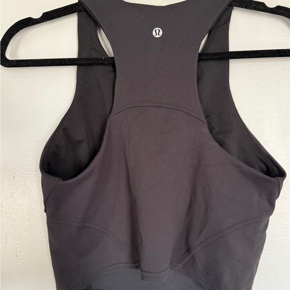 Lululemon Wonder Train Racerback Tank Crop Top - Black - Picture 3 of 4